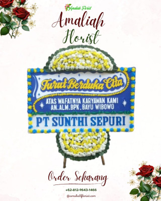 Papan Bunga Duka di Labetawi
