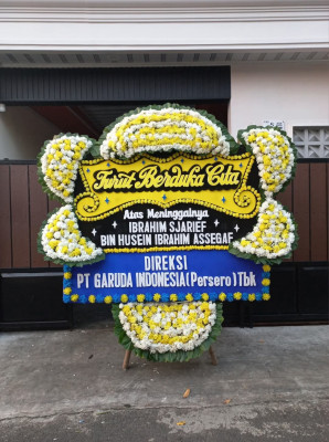 Papan Bunga Duka di Labetawi