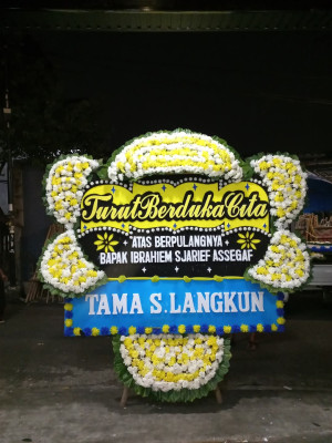 Papan Bunga Duka di Labetawi